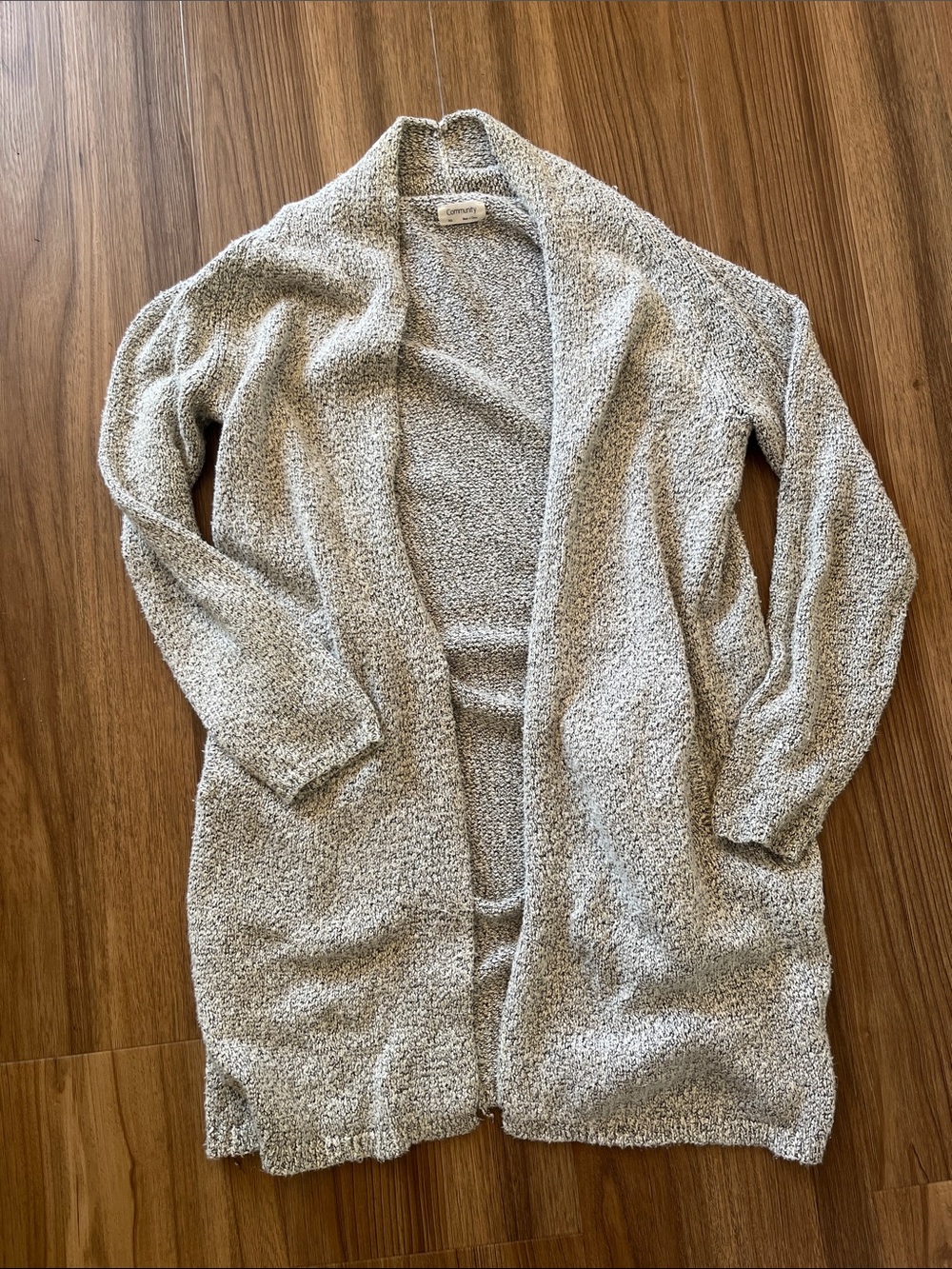 Aritzia / Community, Open-Front Cardigan Sweater, XXS, heathered gray